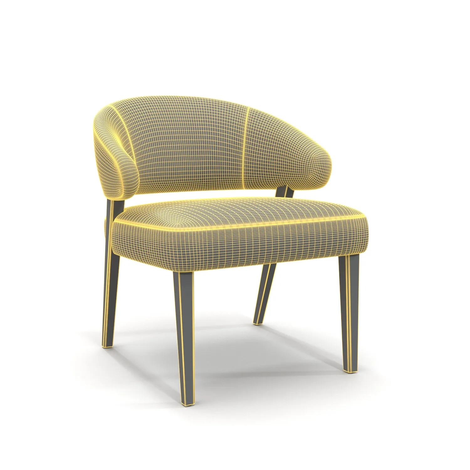 Cahn Cocktail Lounge Chair 3D Model_07